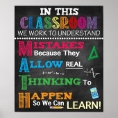 M.A.T.H Lehrerin Poster (Vorne)