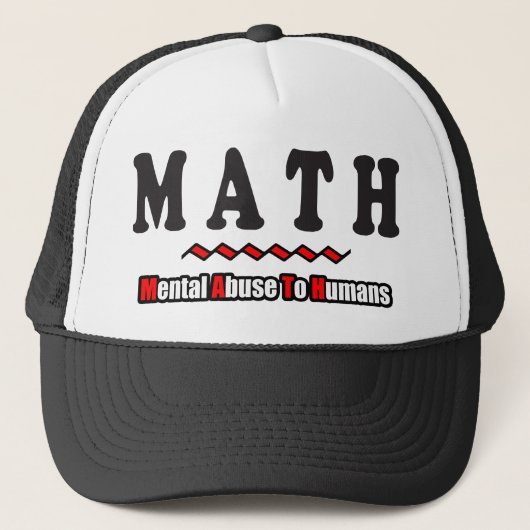 M.A.T.H. TRUCKERKAPPE (Vorderseite)
