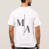 M & A T-Shirt (Rückseite)
