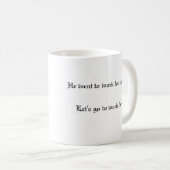 M.A.W. Tasse (mit Text) (VorderseiteRechts)