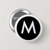 M Abzeichen Monogramm Button (Vorne & Hinten)