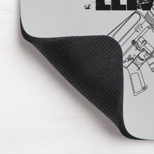 [[M]] Affe-Angriff Mousepad (Ecke)