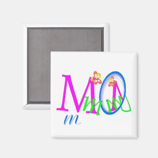 M - Alphabet Magnet (Vorderseite/Rückseite)