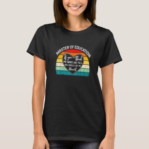 m Arzt für Bildung Abschluss, wenn Sie meinen T-Shirt