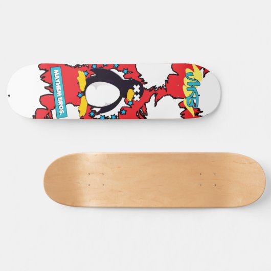 M.B. DER PINGUIN SKATEBOARD (Horizontal)