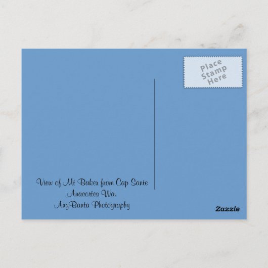 M. Baker Postcard Postkarte (Rückseite)