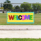 M Begrüßungsbanner zur Replizierung von Luftfahrze Banner (Insitu)