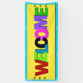 M Begrüßungsbanner zur Replizierung von Luftfahrze Banner (Vertikal)