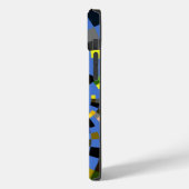 M Blau Case-Mate iPhone Hülle (Rückseite / Links)