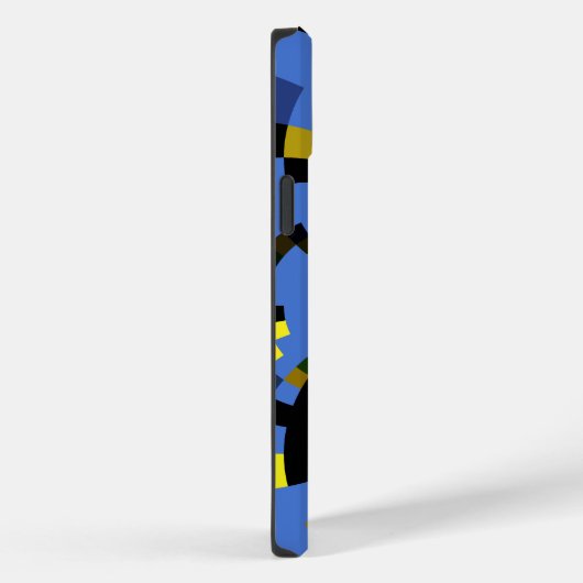 M Blau Case-Mate iPhone Hülle (Rückseite / Rechts)