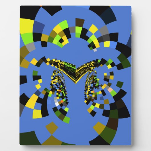 M Blau Fotoplatte (Vorderseite)