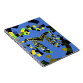 M Blau Notizblock (Rechte Seite)