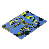 M Blau Notizblock (Linke Seite)