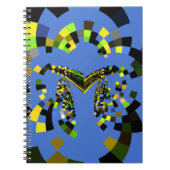 M Blau Notizblock (Vorderseite)