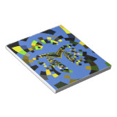 M Blau Notizblock (angewinkelt)