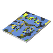 M Blau Notizblock (Rotiert)