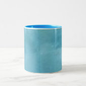 M blue zweifarbige tasse (Mittel)