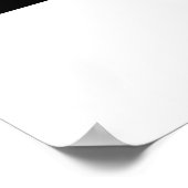 M botanische Monogramm. Initialbuchstaben mit Baue Poster (Ecke)