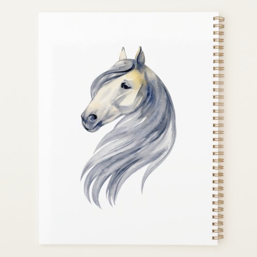 M Buchstabe personalisierte Bezeichnung Monogramm Planer (Rückseite)