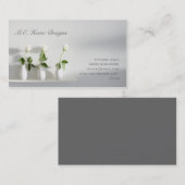 M.C. Zuhause-Entwürfe Visitenkarte (Vorne/Hinten)