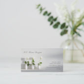 M.C. Zuhause-Entwürfe Visitenkarte (Stehend Vorderseite)