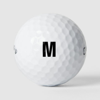 'M' Calllaway Golfball