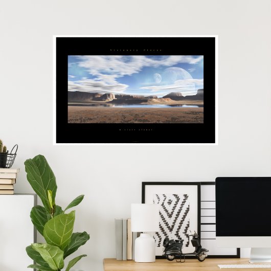 m class planet poster (Heimbüro)