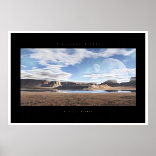 m class planet poster (Vorne)