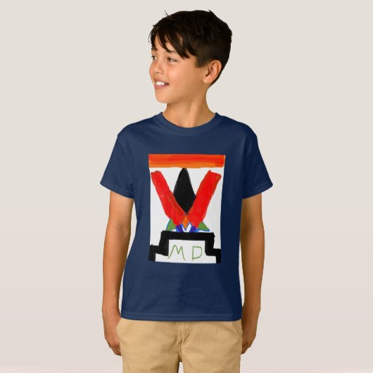 M D Logo T-Shirt (Vorne ganz)