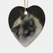 M ` Dame Keramik Ornament (Links)