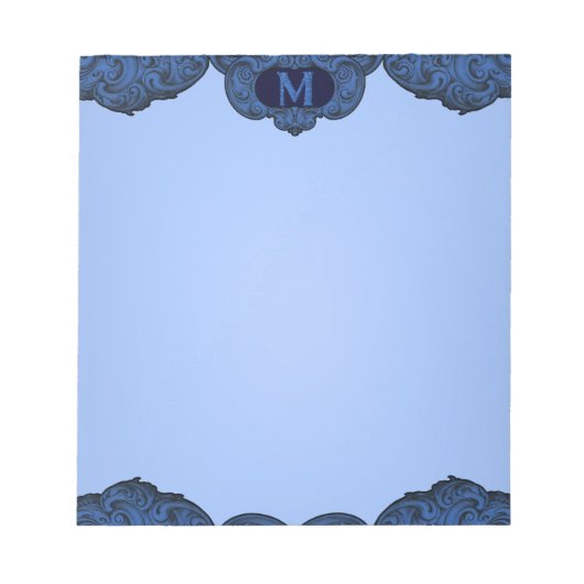 M - Das Falck Alphabet (blau) Notizblock (Vorderseite)