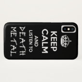 \m/ Death Metal \m/ Case-Mate iPhone Hülle (Rückseite (Horizontal))