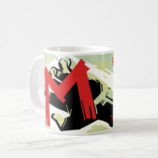 M Der Film von Fritz Lang Artwork Kaffeetasse (Vorderseite Links)