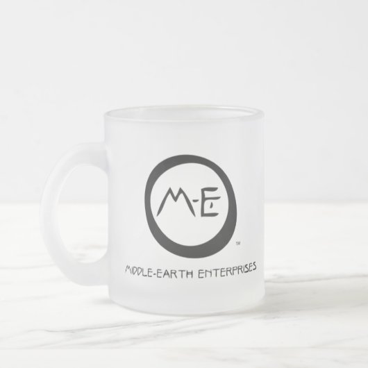 M-E MIDDLE-EARTH-UNTERNEHMEN™ Mattierte Tasse aus (Links)