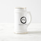 M-E MITTLERE UNTERNEHMEN™ STEIN BIERGLAS (VorderseiteRechts)