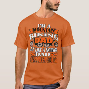 m Ein Mountainbike-Dad, Radfahrer-Fan Lustig 1 T-Shirt