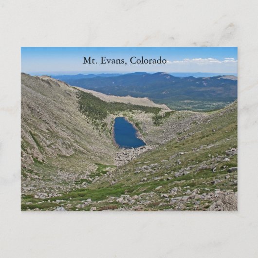 M. Evans, Colorado Postcard Postkarte (Vorderseite)