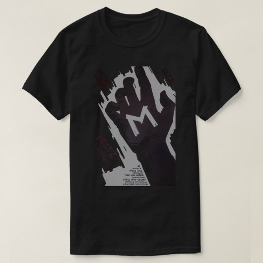 M F Lang T-Shirt (Design vorne)