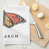 "M" für den Monarch Geschirrtuch (Viertel Falte)