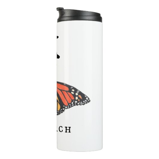 "M" für den Monarch Thermosbecher (Nach rechts gedreht)