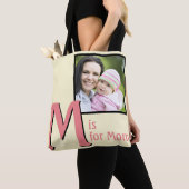 M für Mama Tasche (Von Nahem)
