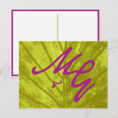 M&G Guestbook Postkarten (Vorne/Hinten)