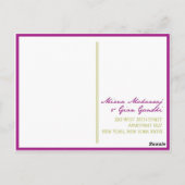 M&G Guestbook Postkarten (Rückseite)