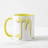 M (Gelb) Tasse (Links)