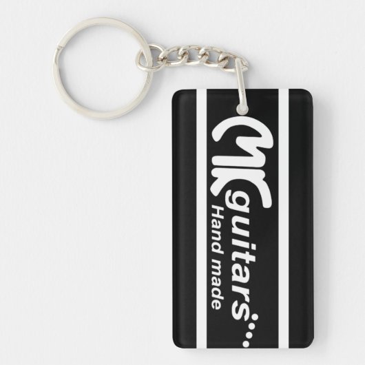 M-Gitarren-Schlüsselanhänger Schlüsselanhänger (Vorderseite)