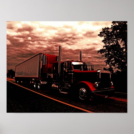 M Horning's Peterbilt 379 Edit Poster (Vorne)