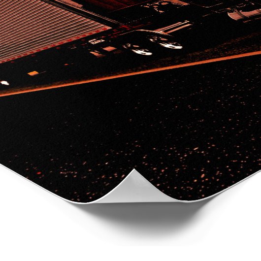 M Horning's Peterbilt 379 Edit Poster (Ecke)