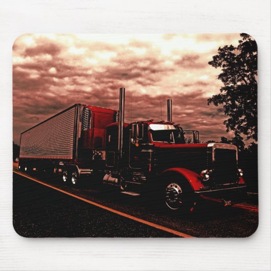 M Hornings Peterbilt 379 redigieren Mousepad (Vorne)