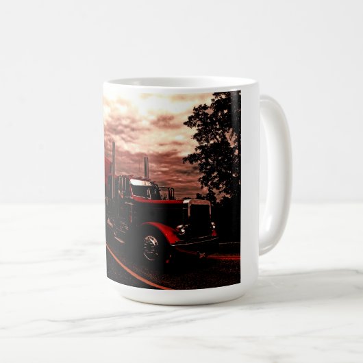 M Hornings Peterbilt 379 redigieren Tasse (VorderseiteRechts)