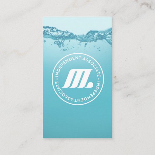 M-Hydratation Visitenkarte (Vorderseite)